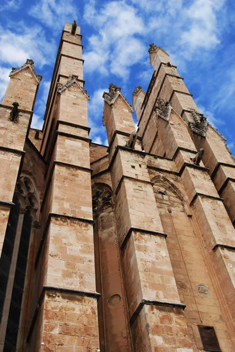 Die kathedrale von palma de mallorca foto