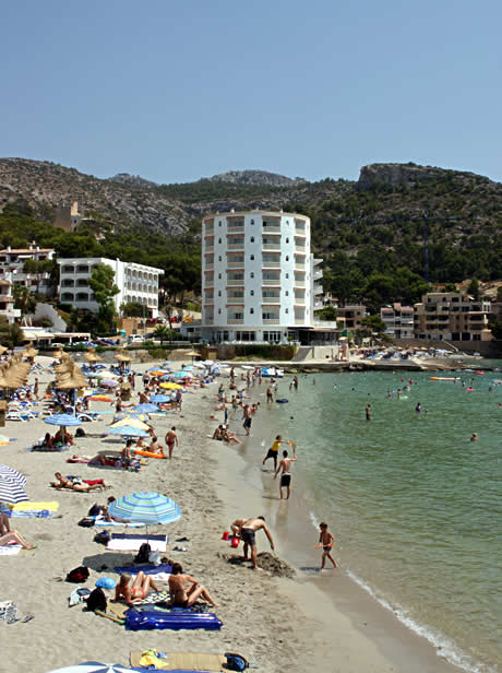 Strand auf mallorca foto