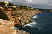 Klippen Von Cala De Mallorca Insel