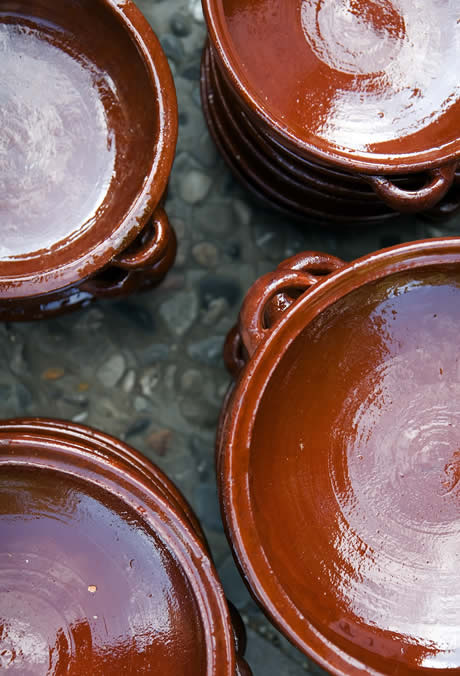 Ceramic pottery in mallorca photo