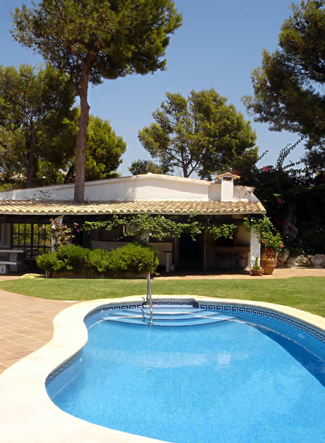 Villa with swimming pool in majorca photo