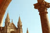 Vista Della Cattedrale La Seu Di Palma Di Maiorca